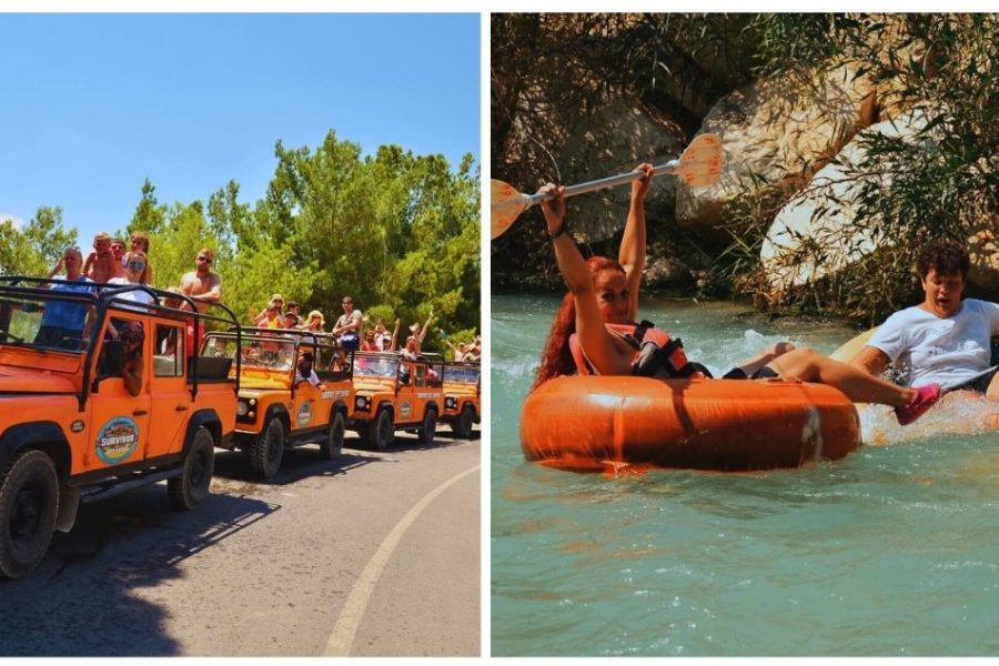fethiye ölüdeniz jeep safari rafting
