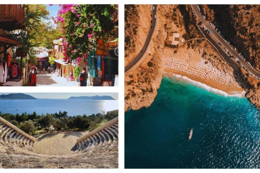 Kaş City Tour and Kaputaş Beach from Kemer