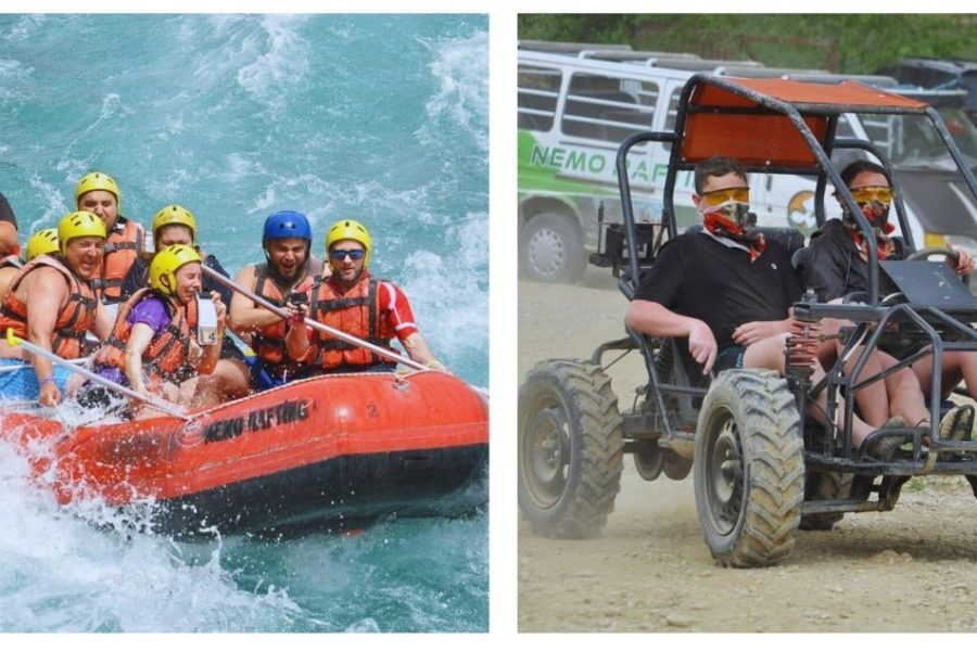 Alanya Rafting and Buggy Safari Tour 2 Activities