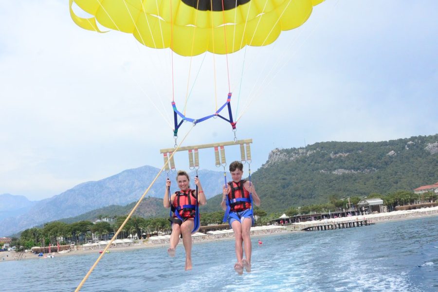 kemer deniz parasutu parasailing