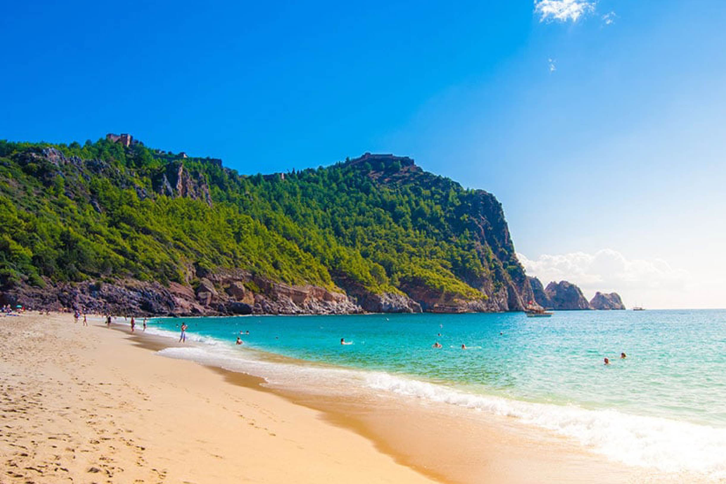 Alanya'da Gezilecek Yerler 7 Kleopatra Plaji