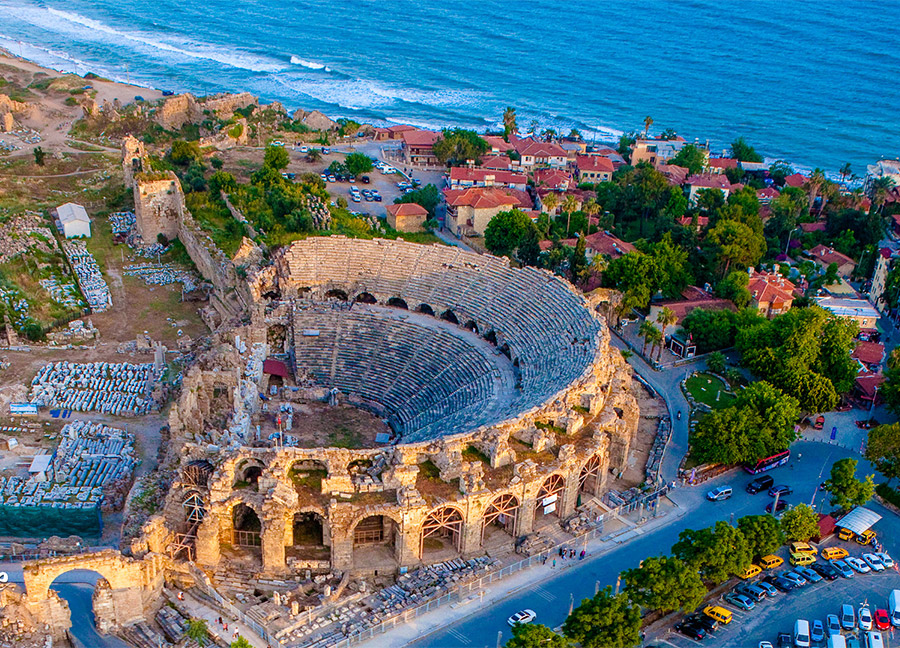 Alanya'da Gezilecek Yerler 17 Side Antik Kenti