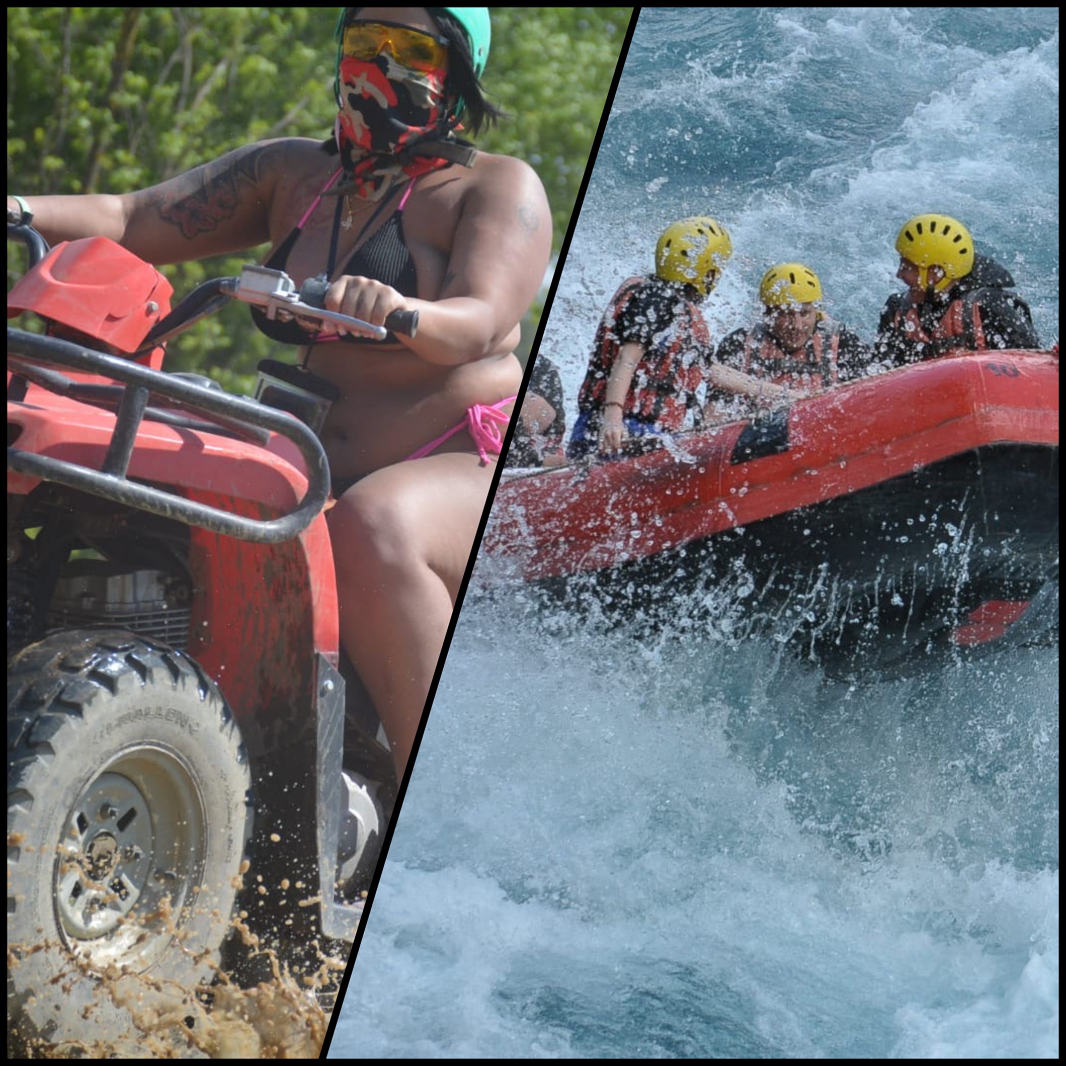 Рафтинг и квадро-сафари тур из Кемера