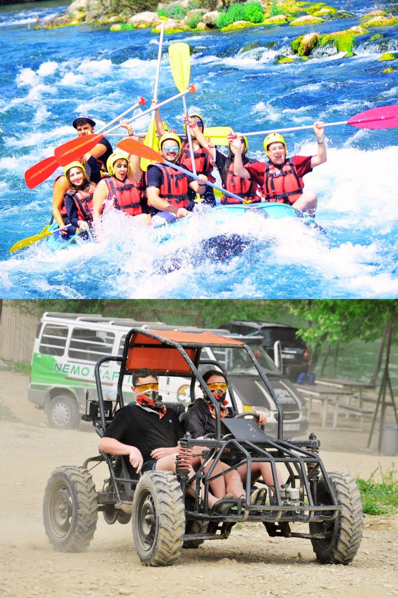 Side Rafting ve Buggy Safari Turu