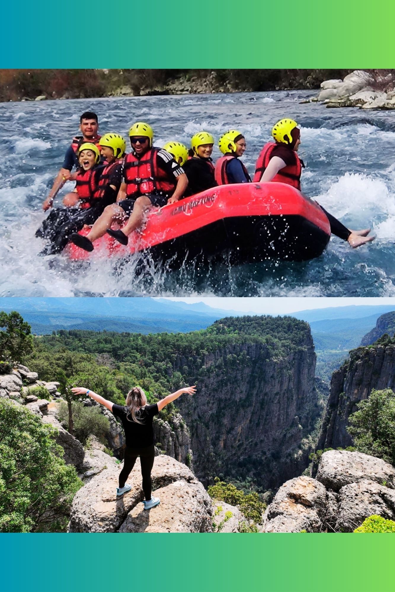 Belek Rafting ve Tazı Kanyonu Cabrio Safari